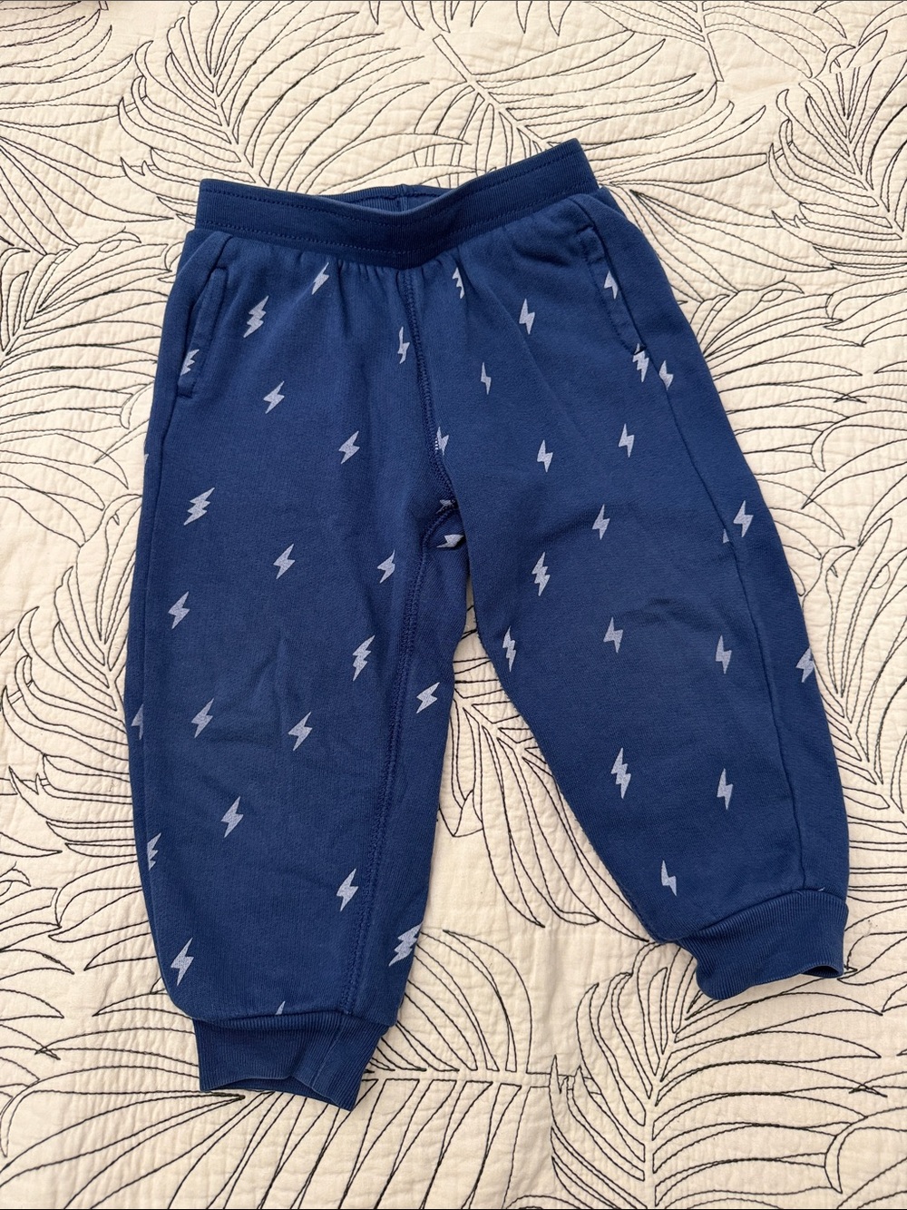 Tea Collection - Cotton Lighting Joggers, 18-24 months